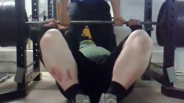 270 kg raw floor press