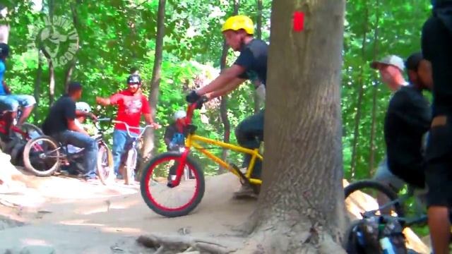 2010 King Of New York BMX Trails Random Footage