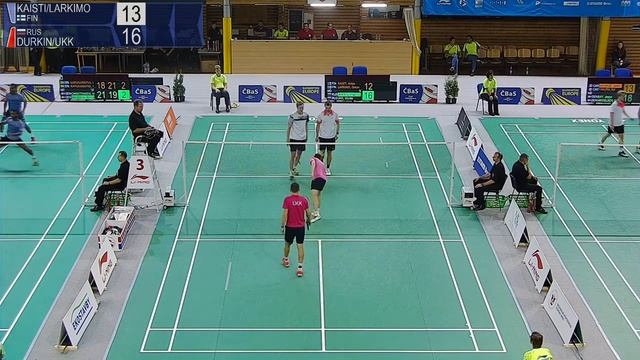 Kaisti / Larkimo vs Durkin / Ukk (MD, R16) - LI-NING Czech Open 2018