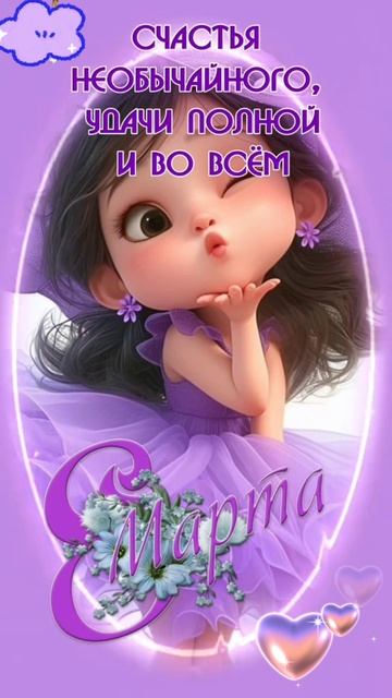 С НАСТУПАЮЩИМ ПРАЗДНИКОМ ВЕСНЫ, 8 МАРТА! 🥰🥰🥰 07.03.2025г. Девчонки, всех с праздником! 🤗🤗🤗