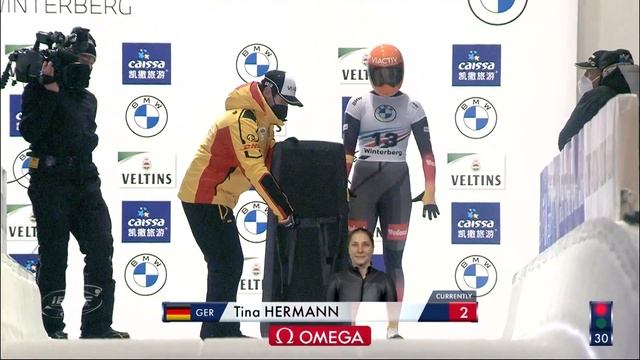 Kimberley Bos makes history for the Netherlands | IBSF Official