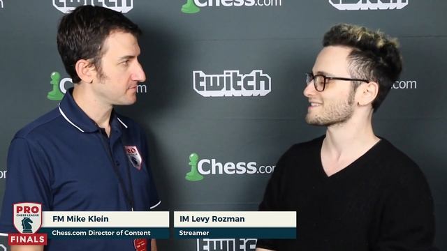 PRO Chess League Celebrity Interviews: Levy Rozman