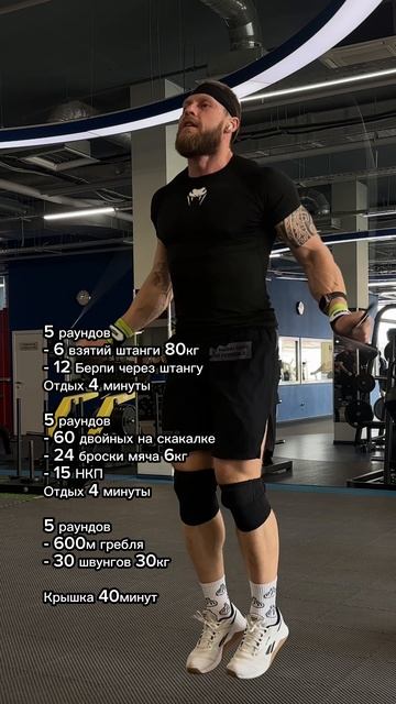 Тренировка кроссфит