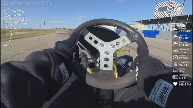 Virb test and karting at IMI motorsports