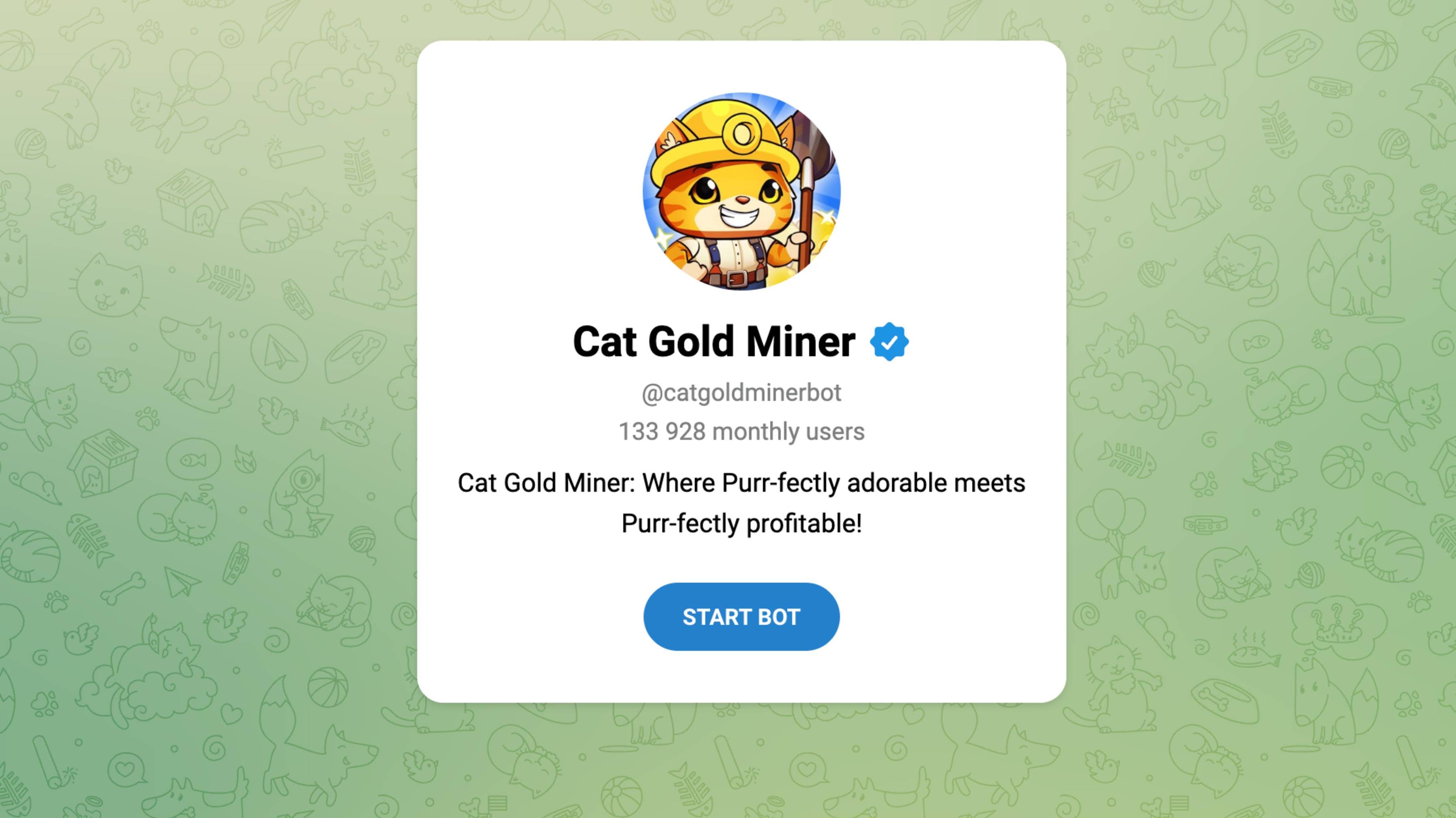 Cat Gold Miner Bot - Даст что-то еще вывести или уже нет? Отзывы