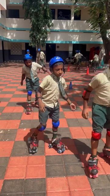 Holy angel school skating training. Coach. Aravind #kanyakumari #skating speed