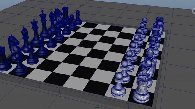 3D Model of chess Review