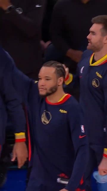 Steph knocks down the tough three