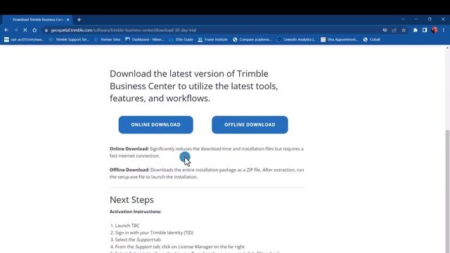Free Trial | Trimble Business Center | 30 Day Trial Subscription License | TBC Tutorials