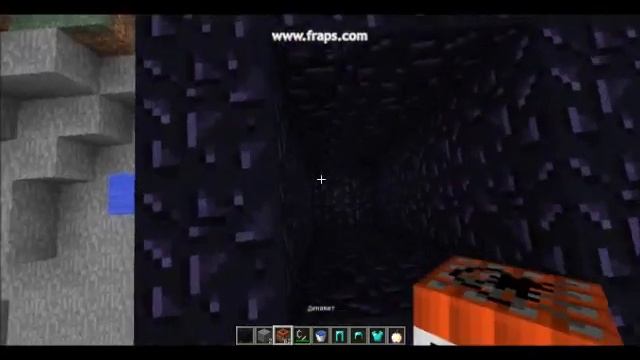 Обзор как делать в Minecraft батут без модов!