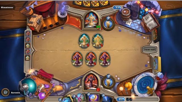 Hearthstone Brawl - Less Friendly Game of Chess - Poison Chess Ultimate Combo