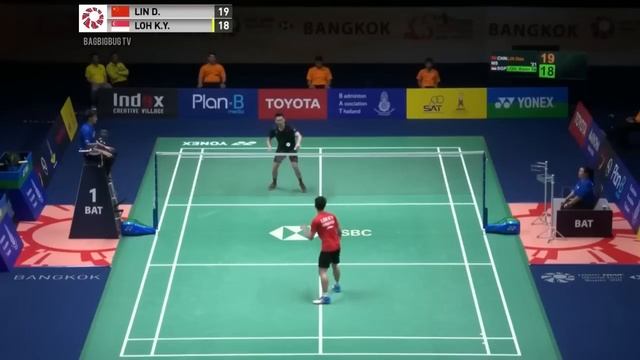 Loh Kean Yew vs Lin Dan | Badminton 2019