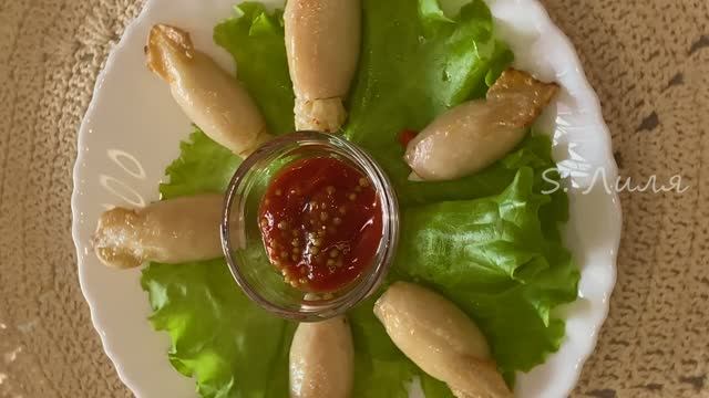 Как я варю рис для салатов с морепродуктами. Фаршированные мини кальмары.