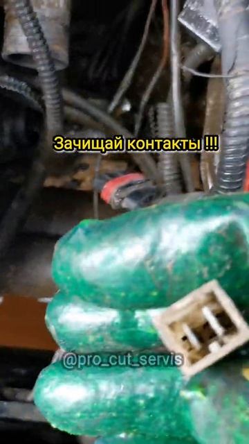 ЗАЧИЩАЙ КОНТАКТЫ. ОКИСЛЕНИЯ КОНТАКТОВ ШТЕКЕРА ВЕНТИЛЯТОРА ОХЛАЖДЕНИЯ. #shorts