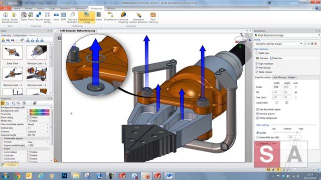 Update Microsoft Documents with SolidWorks Composer