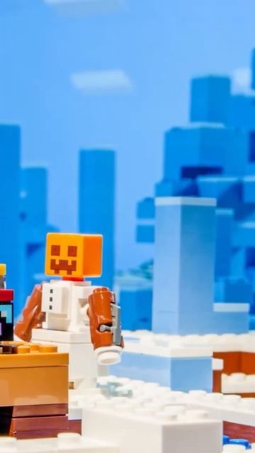 "Ледяные Пики" - Lego Minecraft - LEGO Stop Motion Animation