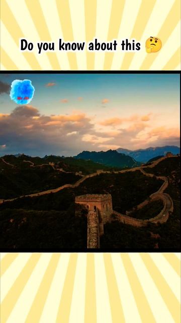 The length of the great wall of china #didyouknow #mrjd