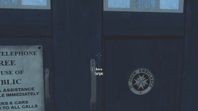 TESV. Skyrim. TARDIS в Скайриме