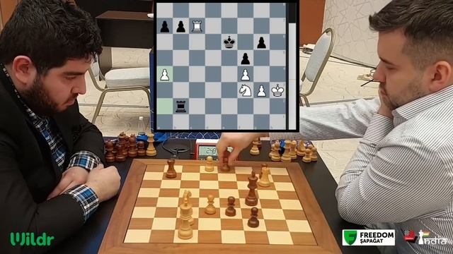When you realize your opponent has blundered | Parham vs Nepomniachtchi | World Rapid 2023