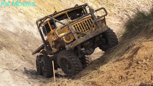 6X6 Ural truck in Truck trial | Truck Show | Cernuc u Velvar, Czechia 2017 | no. 442