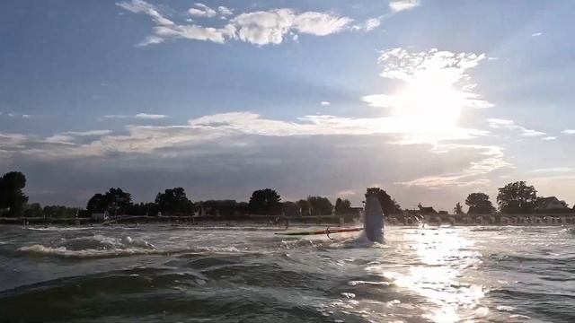 WINDSURFING and FOILING in Scharbeutz I Baltic Sea