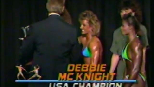 1989 NPC USA - Female Bodybuilding Final Posedown