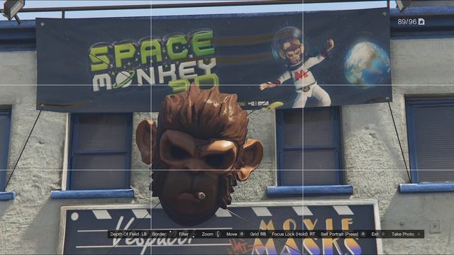 GTA V taking a picture of space monkey part 2