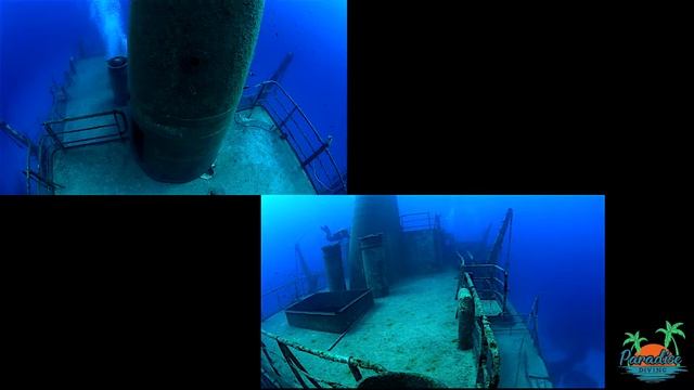 Diving in Malta at wreck Um El Faroud