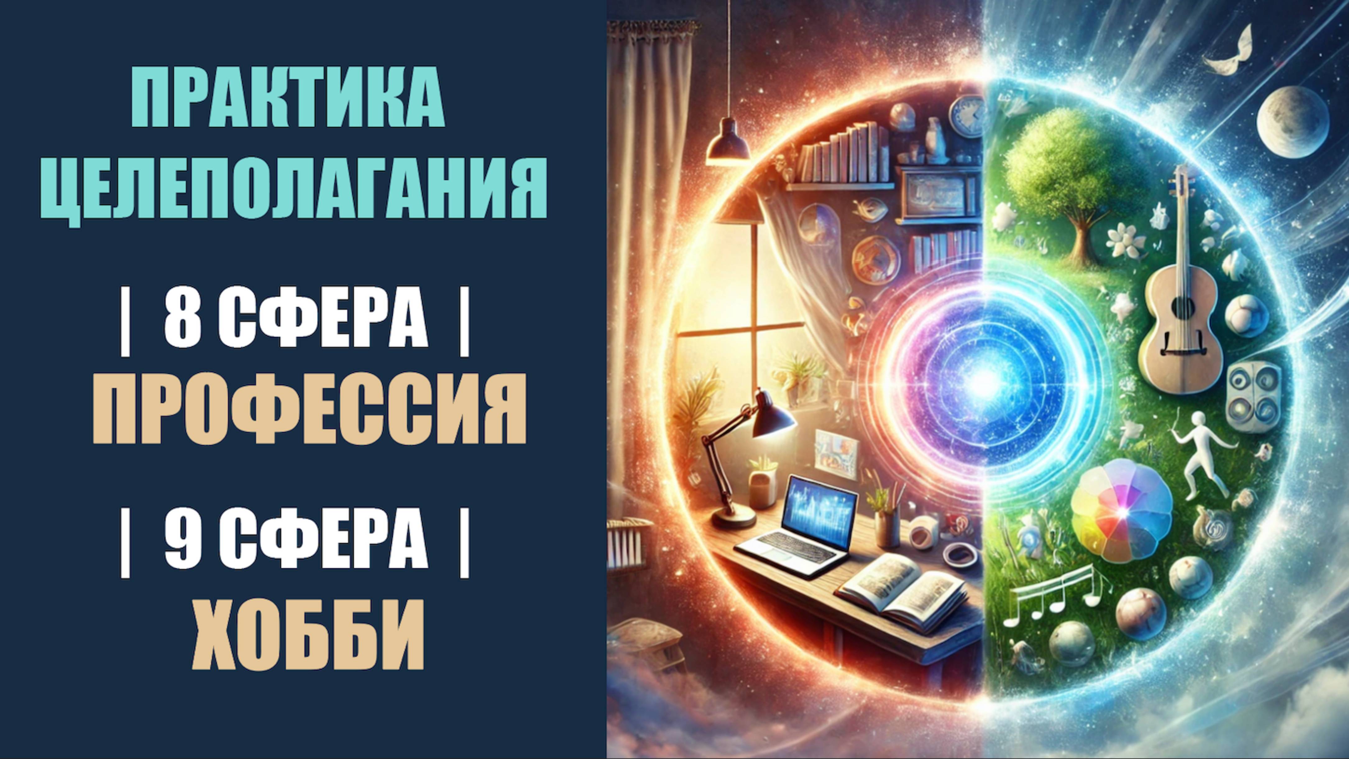 ЦЕЛЕПОЛАГАНИЕ | 8 Сфера Жизни: ПРОФЕССИЯ и 9 Сфера Жизни: ХОББИ