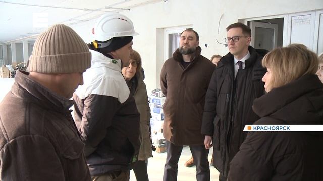 Председатель горсовета Наталия Фирюлина проверила ход капремонта в 45-ой школе