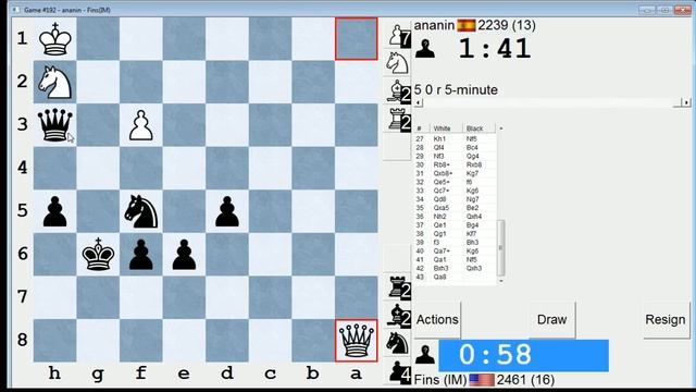 Blitz Chess #172: ananin vs. IM Bartholomew (Sicilian Defense)