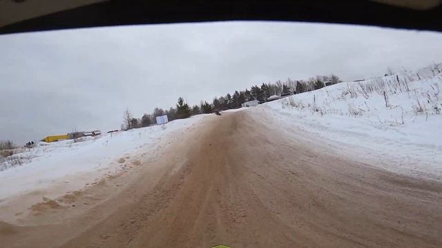 Мотокросс д. Муковнино 2 Заезд 9.01.2021