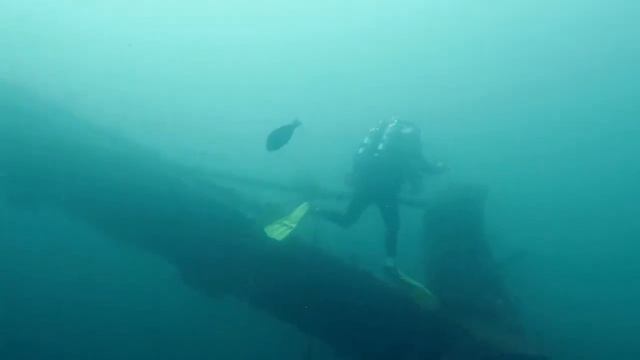 plongée épave "étoile rouge" avec le Nautilus.