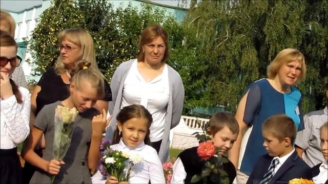 Первый раз в школу