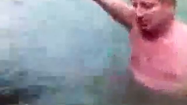Джип утонул