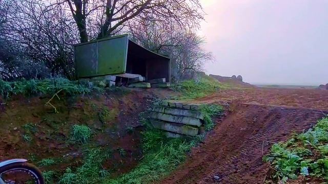 First trial ride on enduro track - beta evo 290