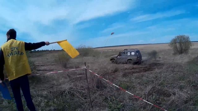 Соревнования по джип спринту "Жаркий май" в Петропавловске. Заезд ТР1