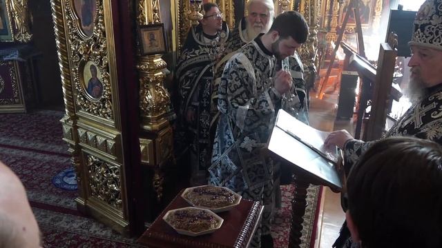 Литургия Преждеосвященных Даров в Александро-Невском соборе