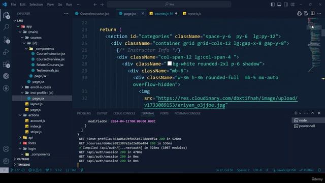 84 -Course Instructor Details Page Part 3