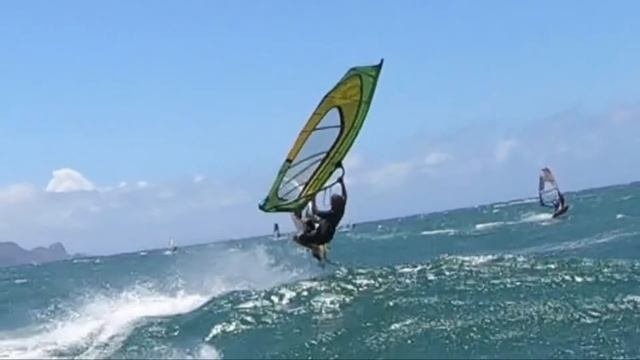 Maui windsurfing