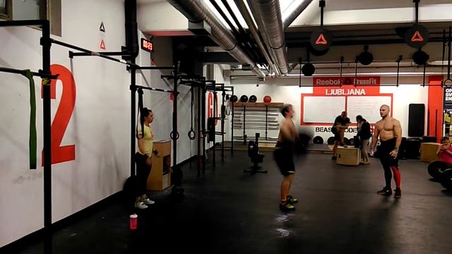 Rcl xmas team event wod 2