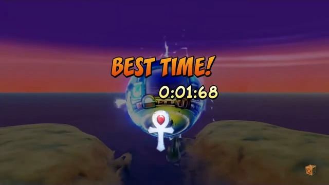 Crash Bandicoot N-Sane Trilogy Hot Coco Platinum Relic Time Trial Nitro Glitch