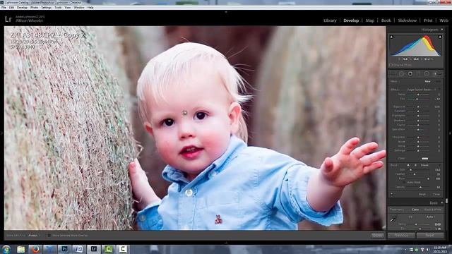 Using Balance Magenta Brush to Counteract the Reds in Images