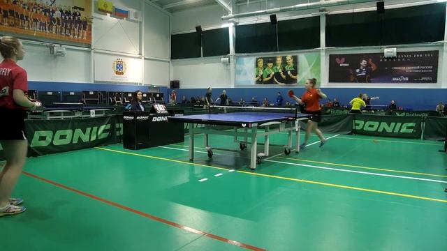 Crazy point.Russian table tennis youth championship TOP-16,2018.FHD