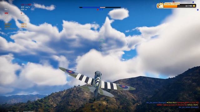 =  пытаемся  разобраться  в  Spitfire и  M18    War Thunder  =