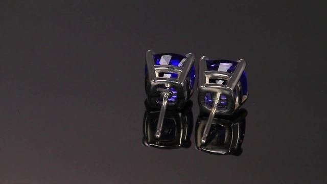 Tanzanite Earrings 4tz 1819