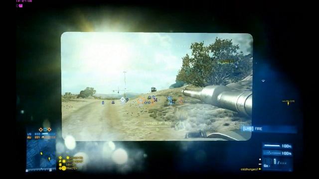 Battlefield 3 tank bug