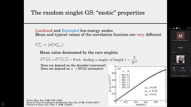 The low-temperature physics of the inhomogeneous s=1/2 antiferromagnetic chains - Prof. Jose Hoyos