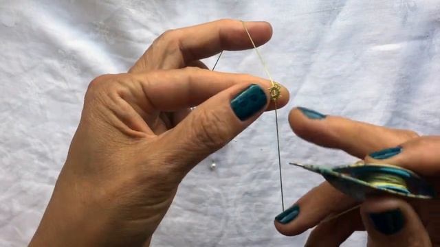 Tatting - Maple Leaf (Part 1)