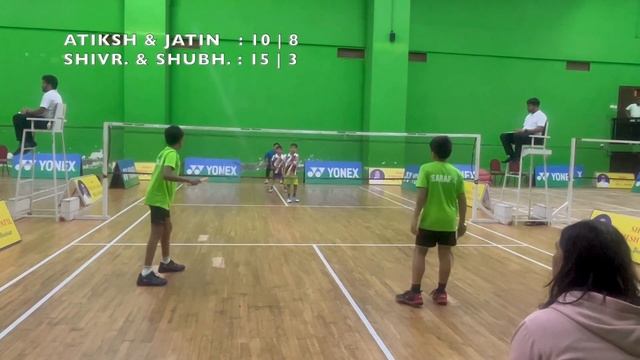 M150 - Under 11 Badminton Doubles - Pre-QF | Yonex Sunrise Maharashtra State Mini State Championshi